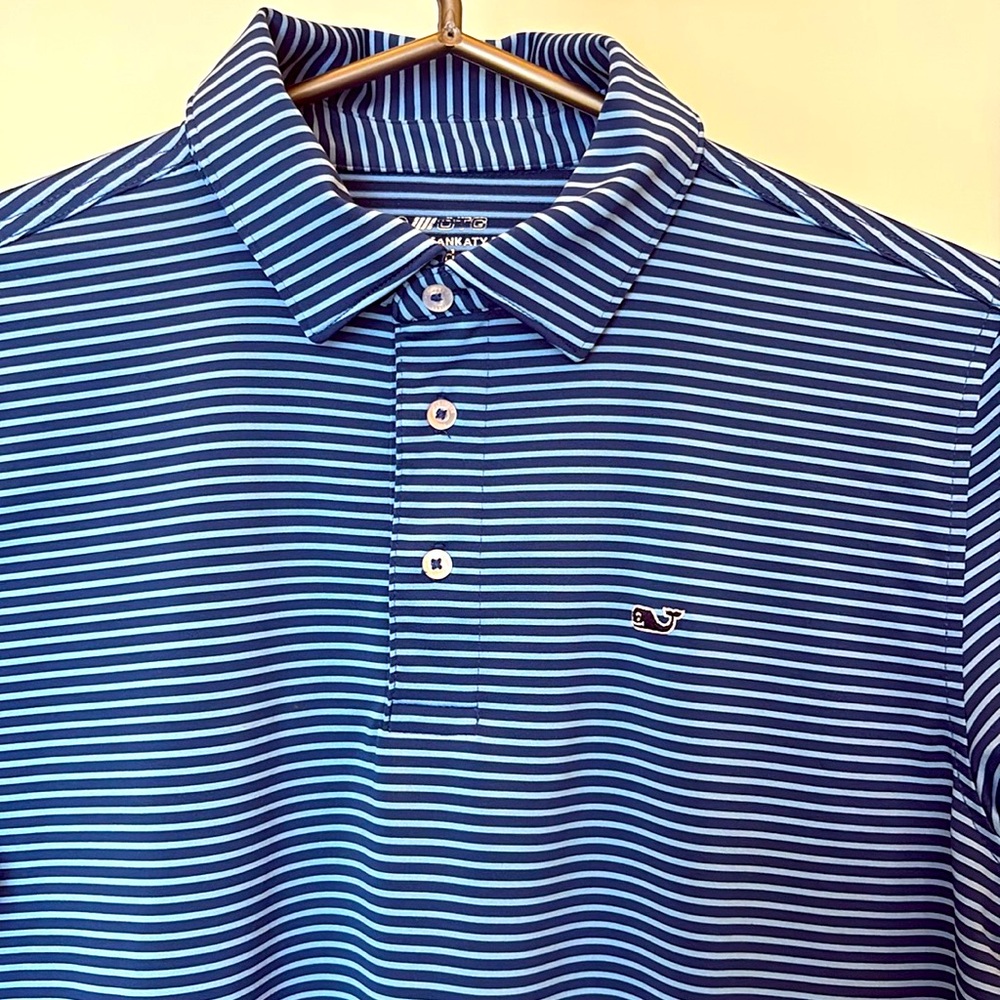 Boy’s Polo Shirt - Blue Stripes